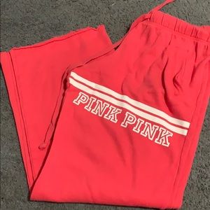 PINK Comfy boyfriend sweat pants